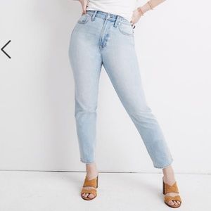 NWT Madewell Curvy Perfect Vintage Jean